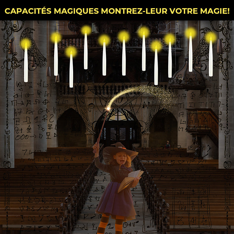 Bougie LED sans Flamme avec Télécommande Magique