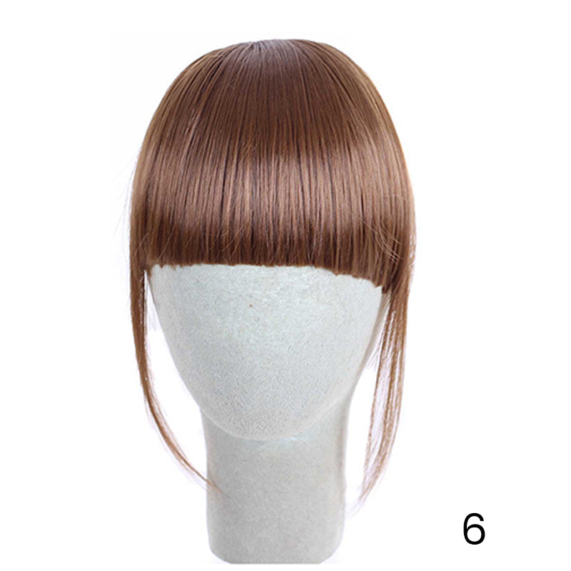 Naadloze 3D Clip-In Bangs haarverlenging