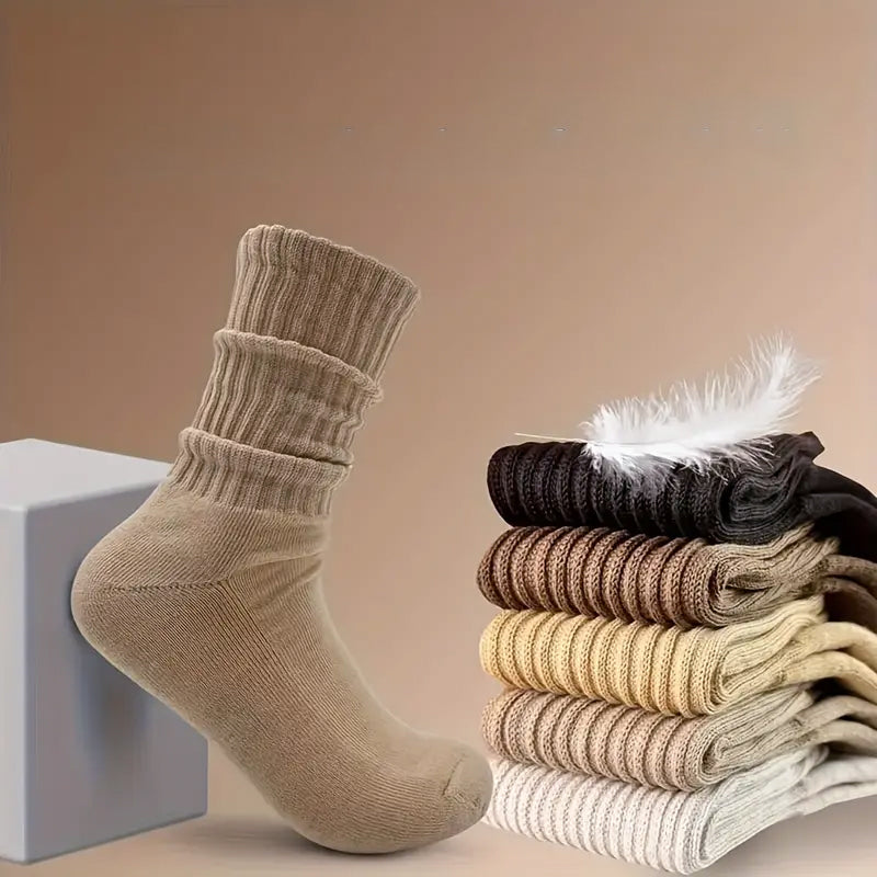 Chaussettes unies pour femme (6 paires)