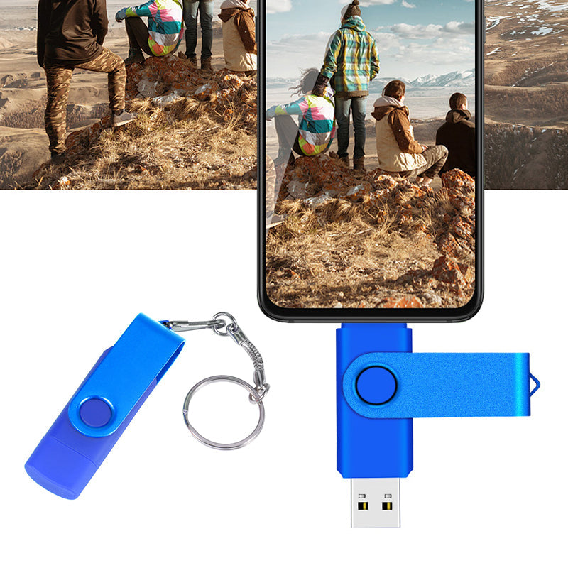 2-in-1 Memory Stick met dubbele schijf