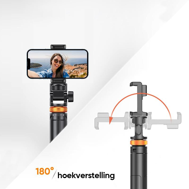 Selfie Stick-statief met Bluetooth-afstandsbediening