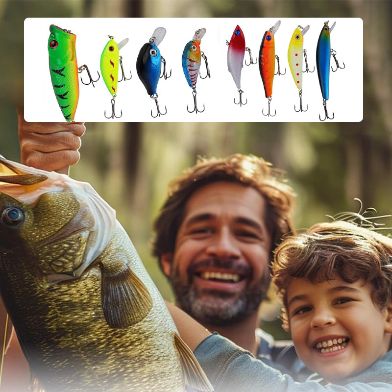 Voorverkoop>>24 Dagen Kerstmis Aftellen Vis Tackle Set