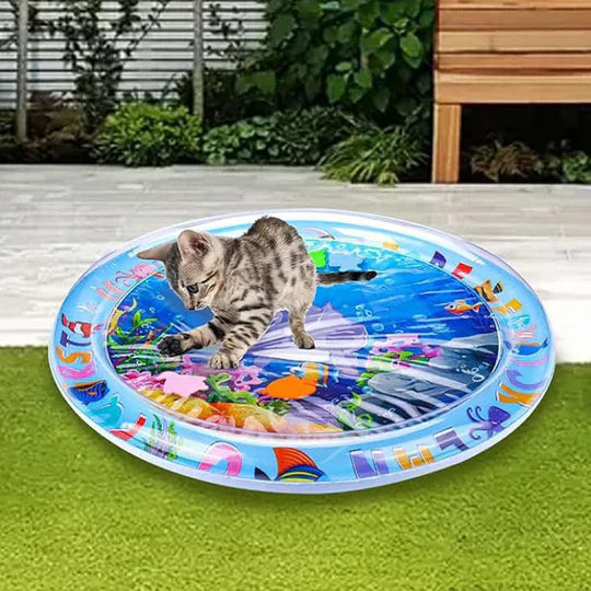 Tapis d'eau sensoriel pour animaux domestiques