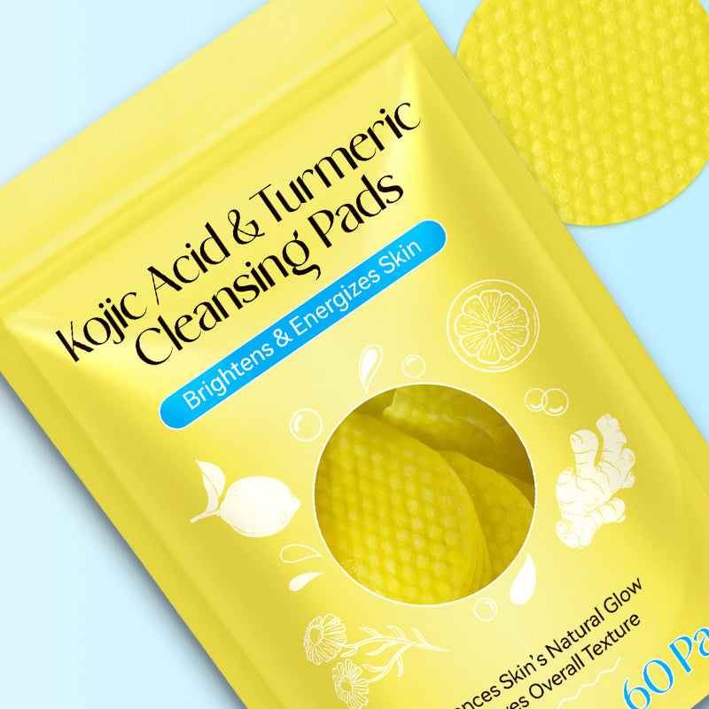 Kurkuma reinigende exfoliërende pads