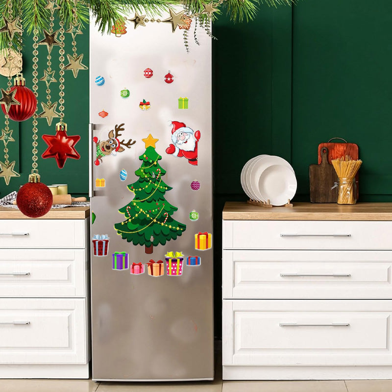 Magnetische stickers met kerstthema