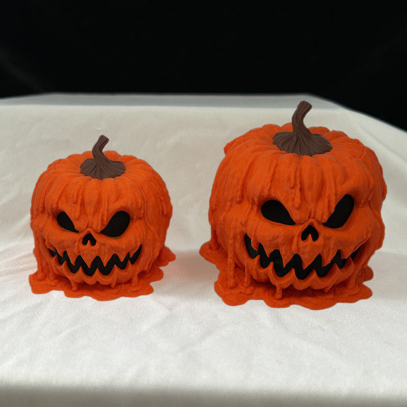 Bol de bonbons fondant à la citrouille d’Halloween