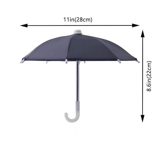 Support à ventouse pour parapluie de téléphone pour le soleil