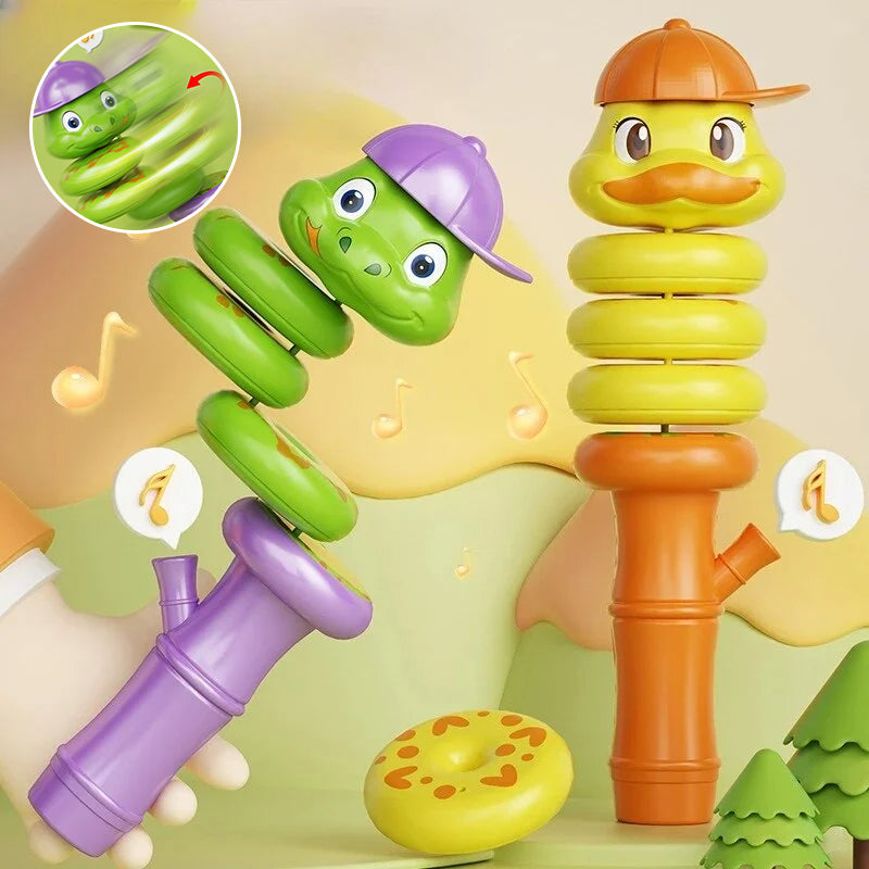 Sifflet pour Enfants Jouets d'Éducation Précoce Serpent