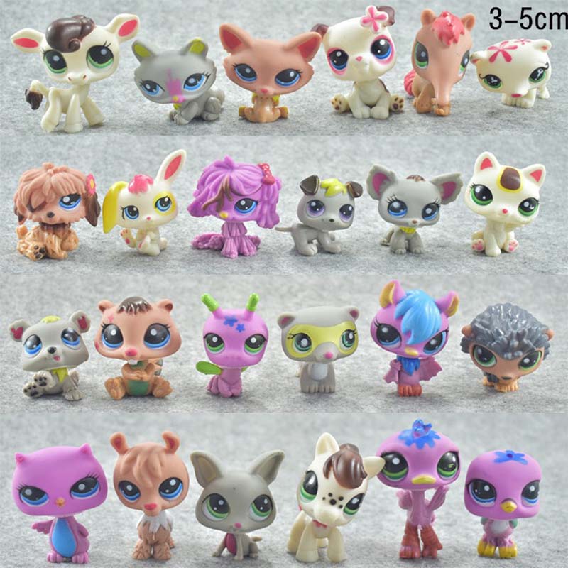 Figurines miniatures Q-Pet (24 pièces)