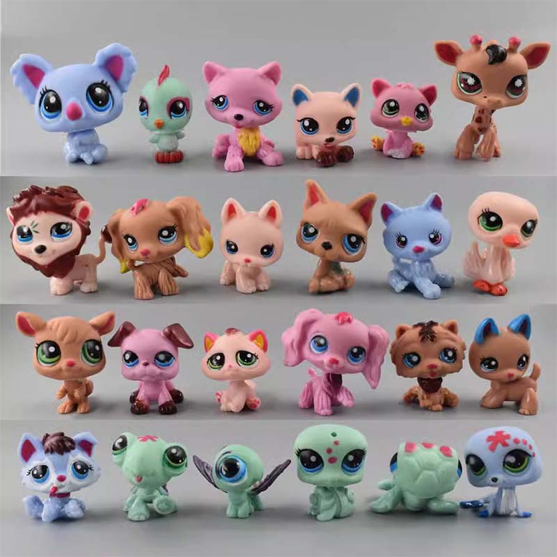 Figurines miniatures Q-Pet (24 pièces)