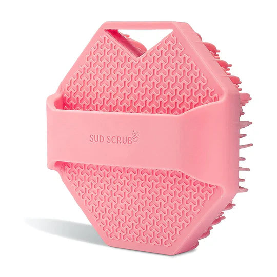 Brosse corporelle en silicone antimicrobienne pour la douche