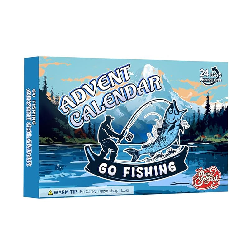 Voorverkoop>>24 Dagen Kerstmis Aftellen Vis Tackle Set