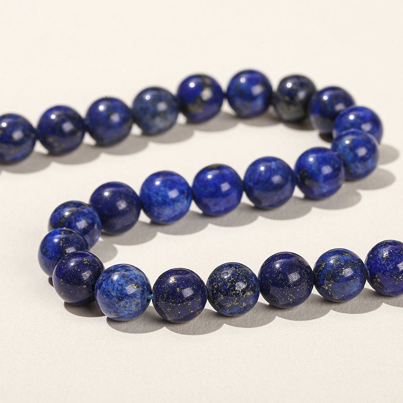 Armband met kralen van natuurlijke lapis lazulisteen