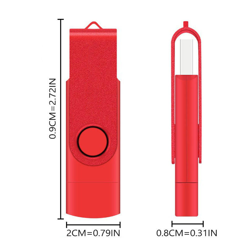 2-in-1 Memory Stick met dubbele schijf