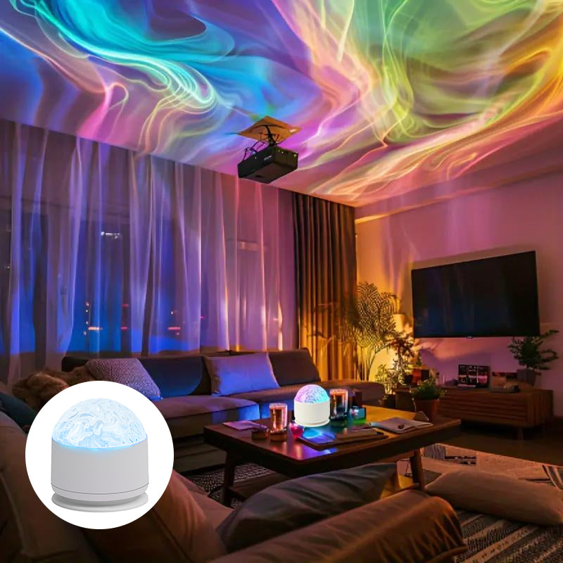 Aurora/water rimpel projector licht