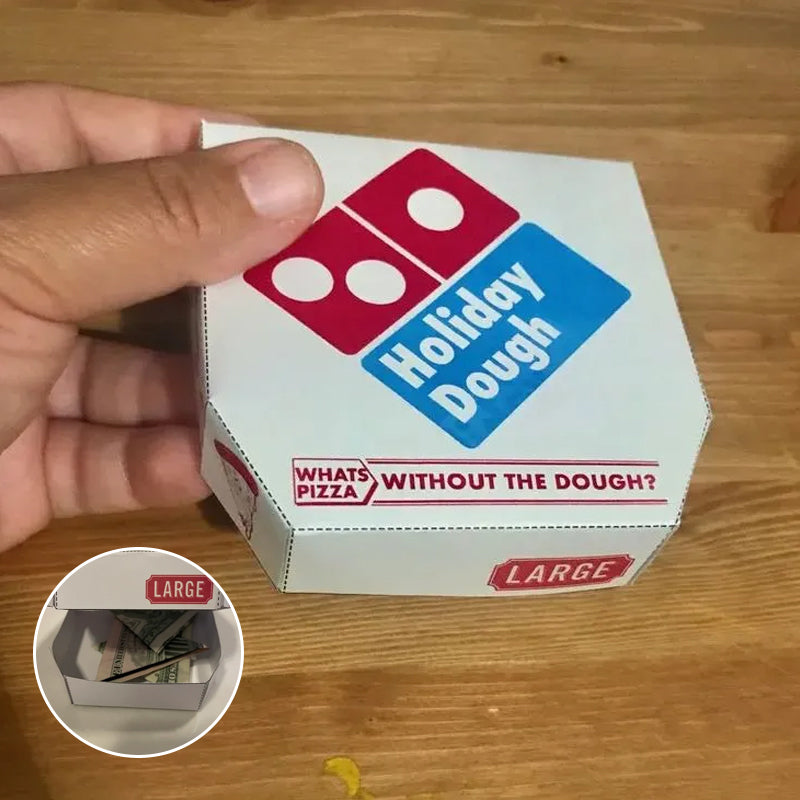 Feestelijke Mini Pizzadoos Statiegelddoos