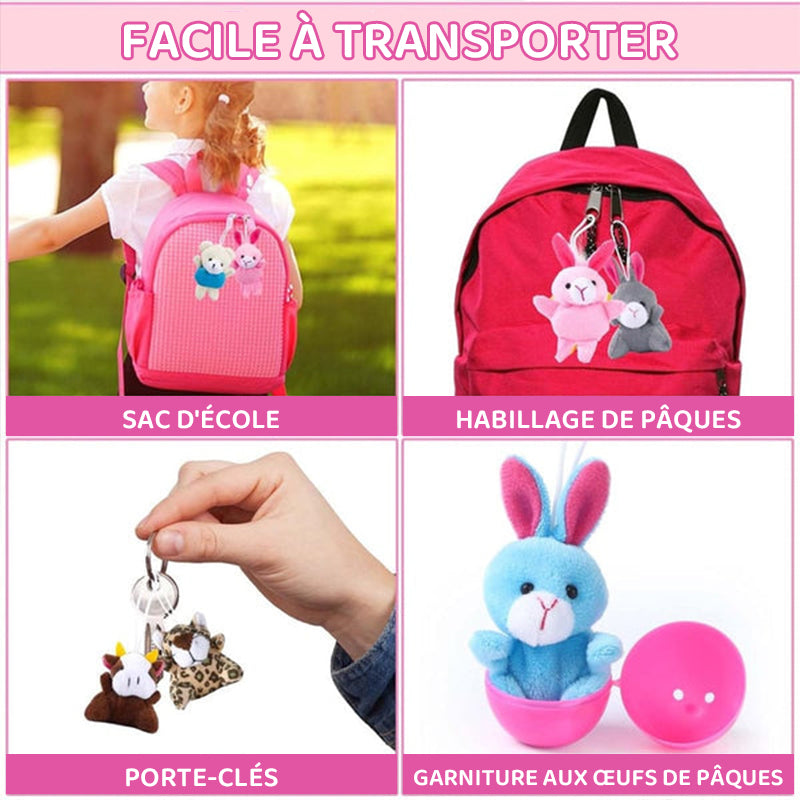 Œufs de Pâques remplis de peluches (28 pièces/1 ensemble)