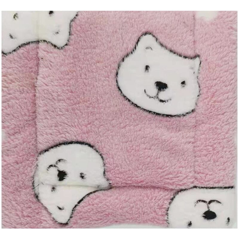 Tapis en peluche pour animaux de compagnie