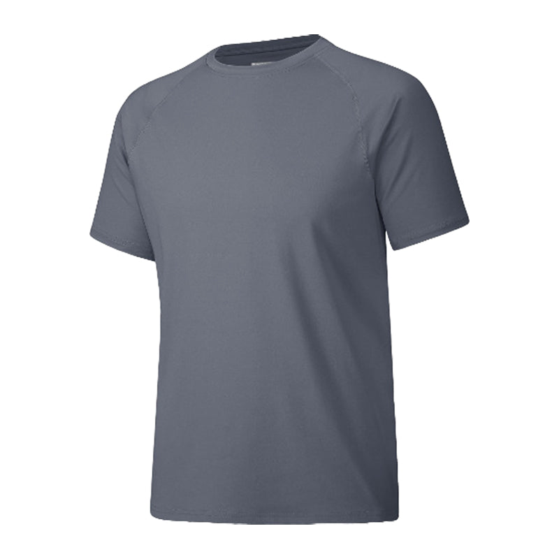 T-shirt à manches courtes et col rond pour homme, séchage rapide, style décontracté