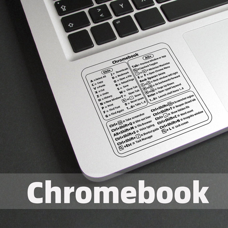Autocollants de raccourci clavier