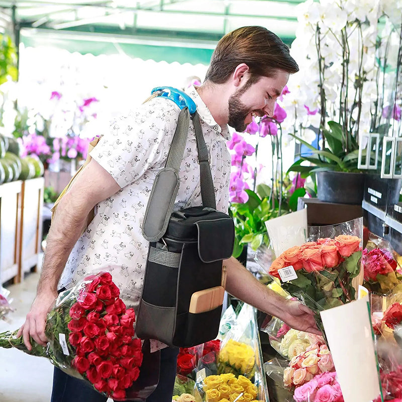 Transporteur de sacs d'épicerie mains libres