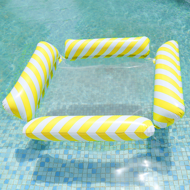 Chaise flottante de piscine hamac gonflable pour adulte