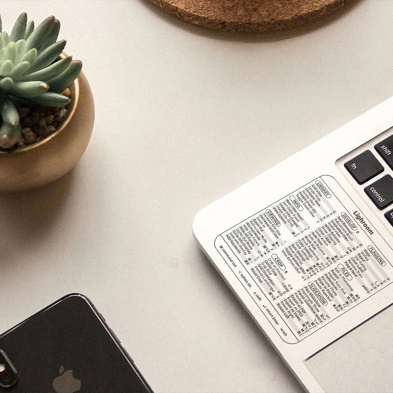 Autocollants de raccourci clavier