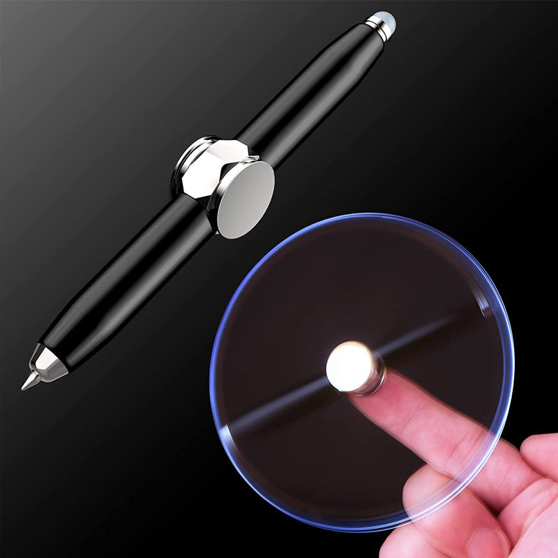 Stylo Fidget Spinner Avec Lumière LED