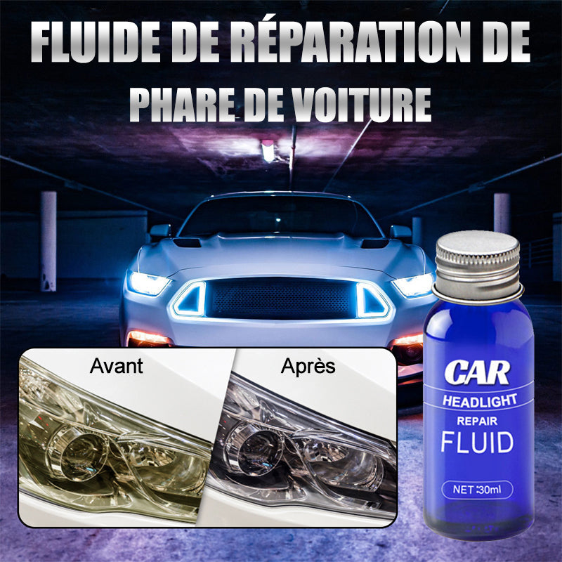 Spray pour la réparation des phares de voiture