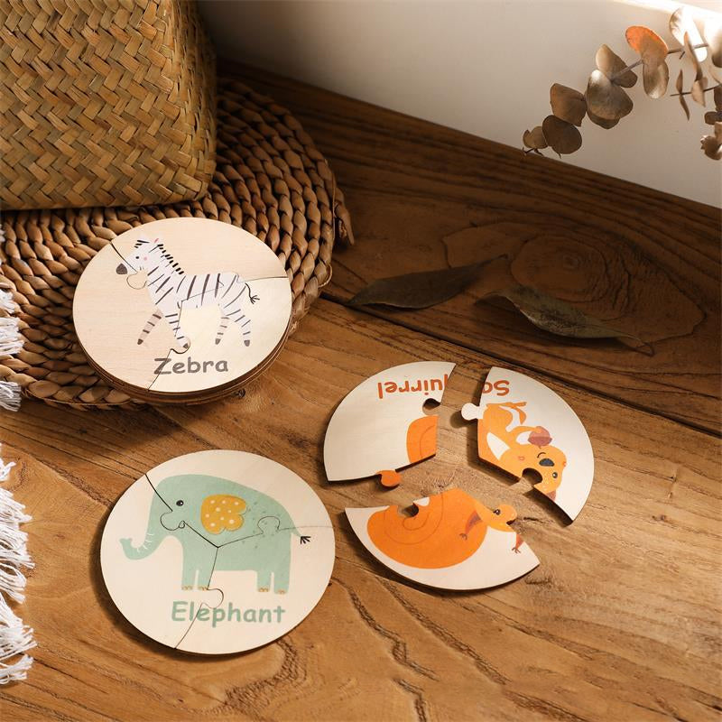 Puzzles en bois Jouets sensoriels pour enfants en bas âge