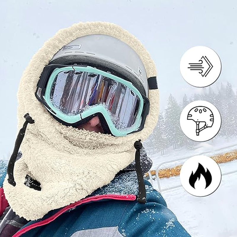 Sherpa capuchon met skimasker