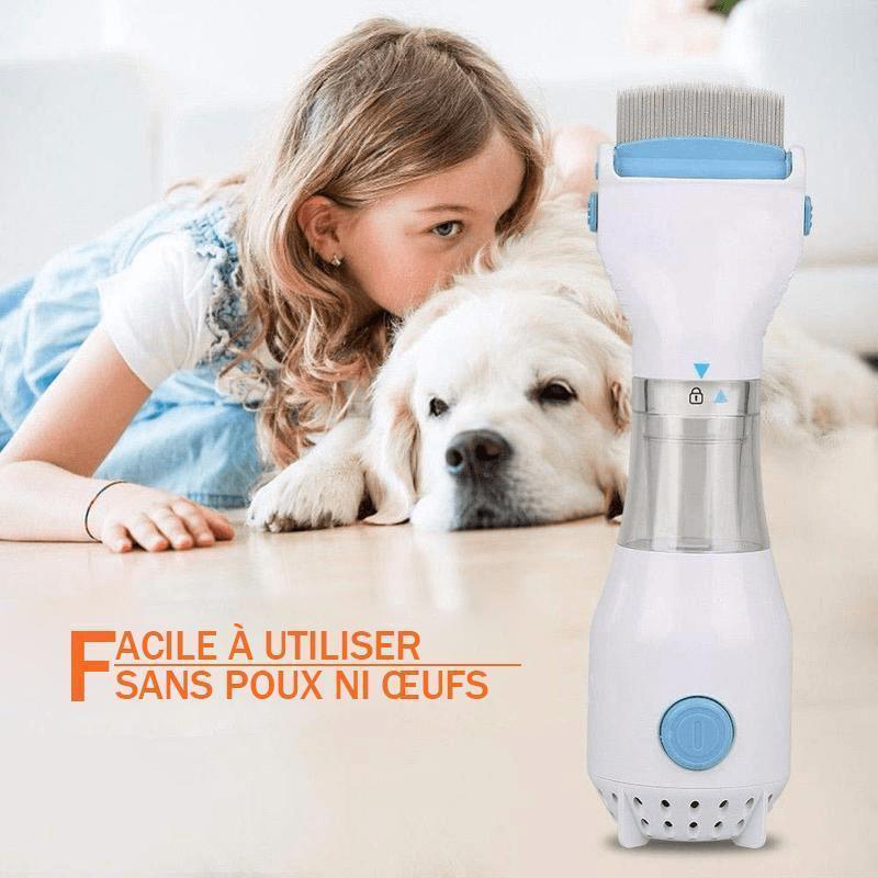 Peigne À Poux Électrique pour les Enfants et les Animaux