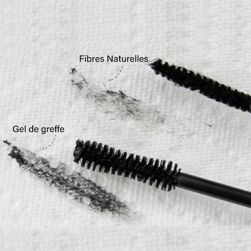 Mascara d'allongement épais en fibre de soie imperméable 4D