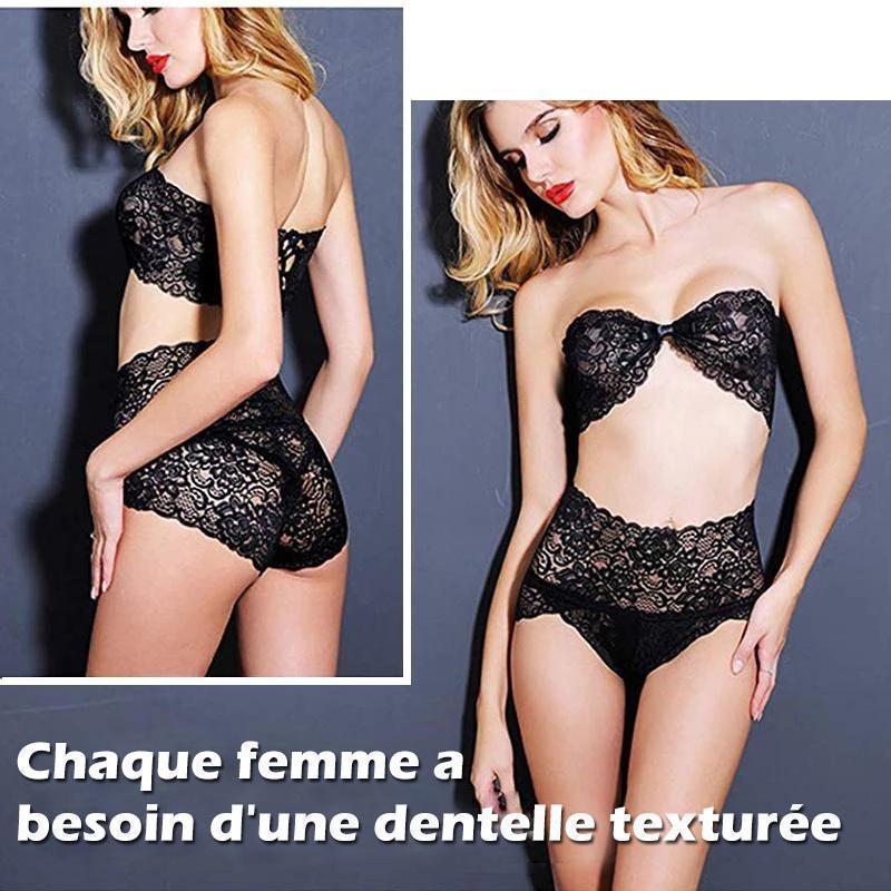 Slips Dentelles Femmes Respirant Taille Haute