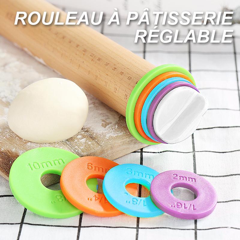 Rouleau à Pâtisserie Avec Epaisseur Réglable