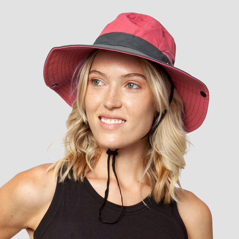 Chapeau de soleil pliable de protection UV