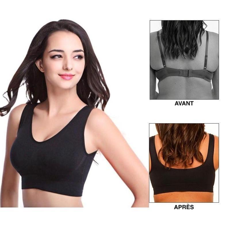 Confort Soutien Gorge de Sport sans armature (3 pièces)