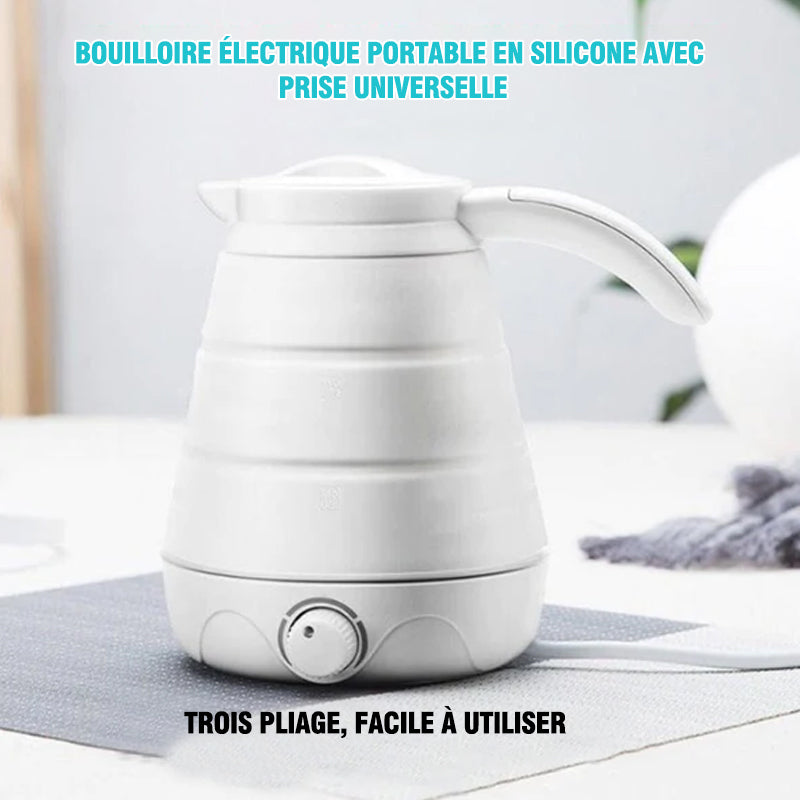 Pichet de gel de silice de voyage portable avec prise universelle