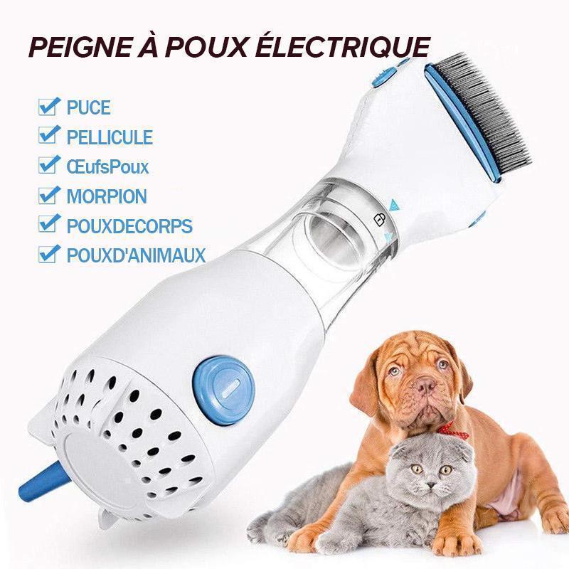 Peigne À Poux Électrique pour les Enfants et les Animaux