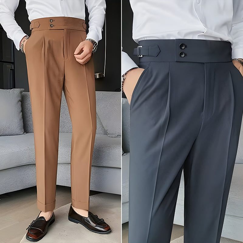 Pantalons pour hommes avec ajustements latéraux