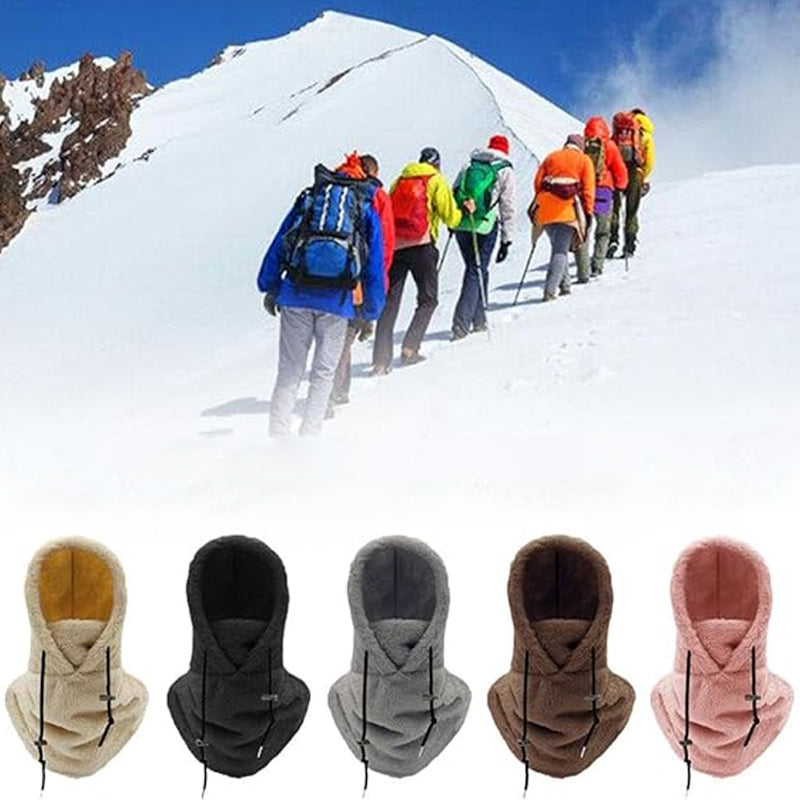 Sherpa capuchon met skimasker