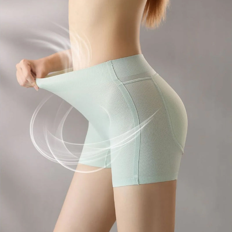 Sous-vêtements à angle carré en latex pour fausses fesses