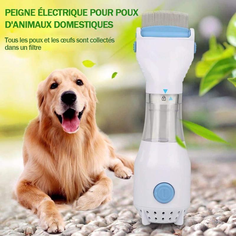 Peigne À Poux Électrique pour les Enfants et les Animaux