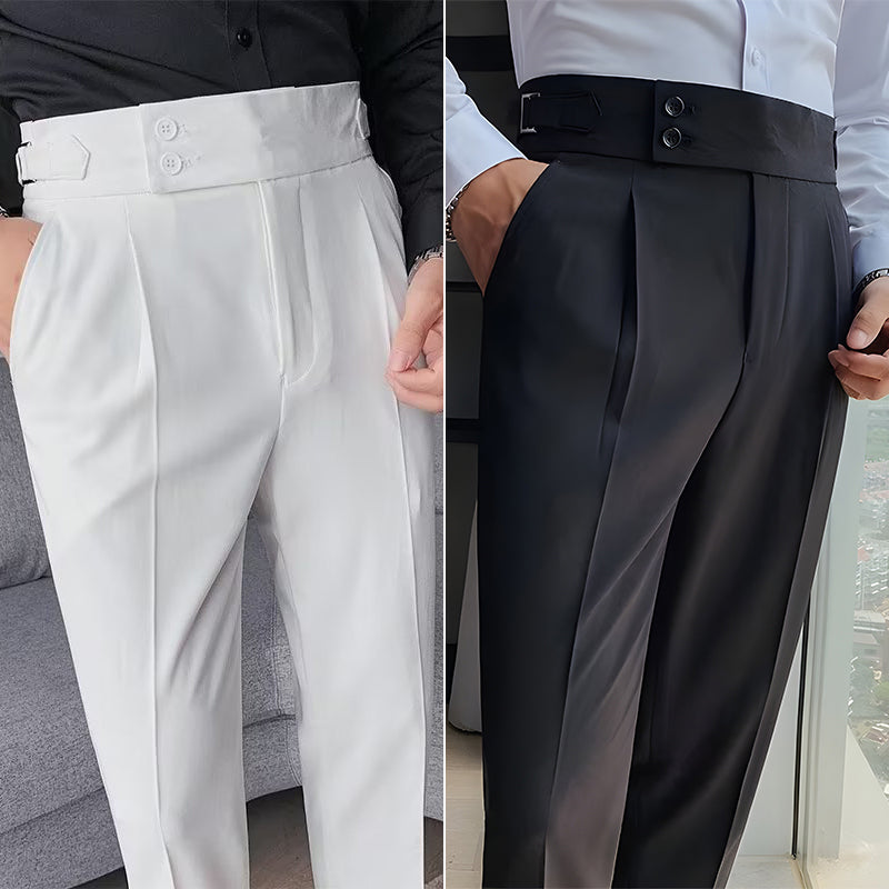 Pantalons pour hommes avec ajustements latéraux