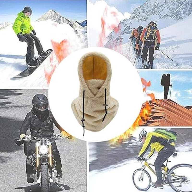 Sherpa capuchon met skimasker