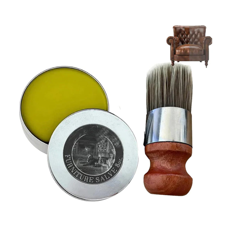 Baume et brosse pour meubles