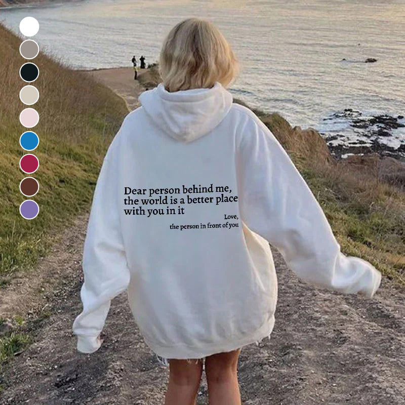 Sweat-shirt « Dear Person Behind Me »