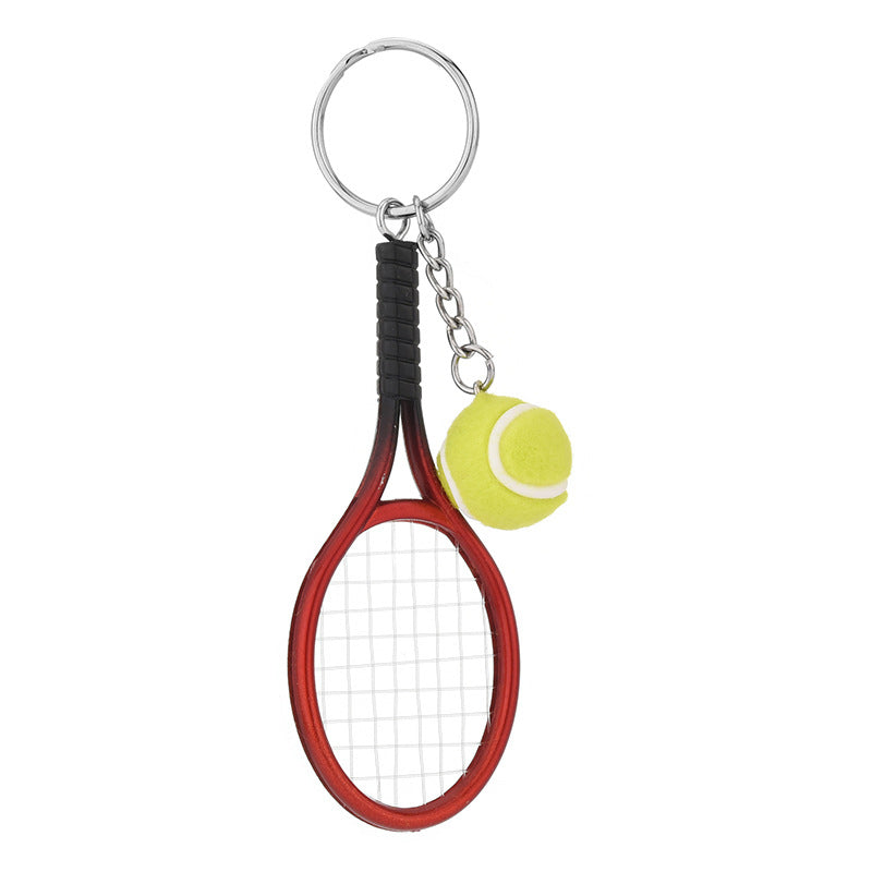 Porte-clés Mini Raquette de Tennis