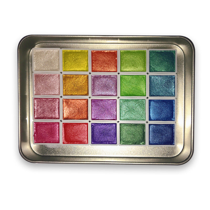 Set d'aquarelles 20 couleurs